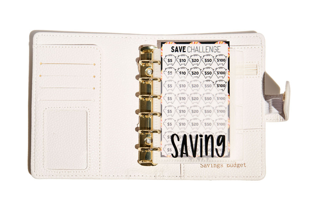 Wallet Binder - White